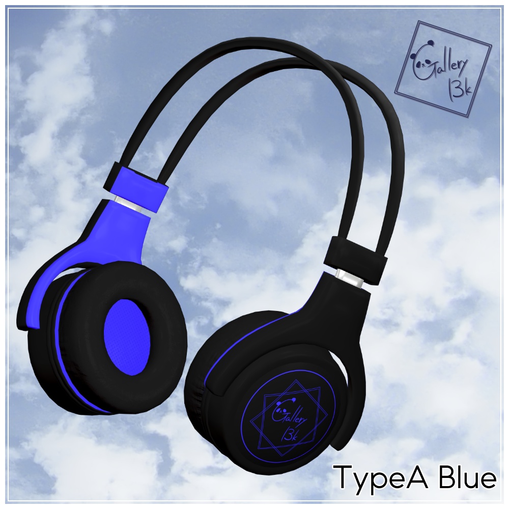 2Type Headphone 【VRC想定・MA設定済み】