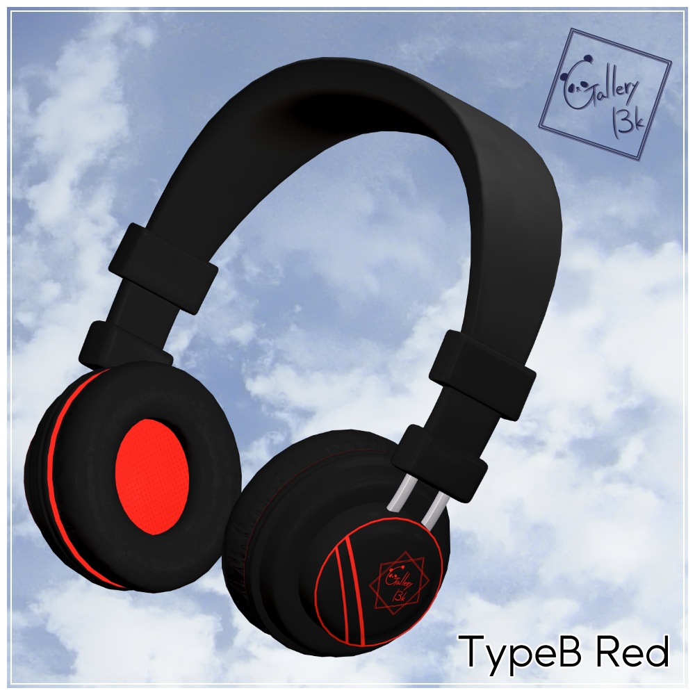 2Type Headphone 【VRC想定・MA設定済み】