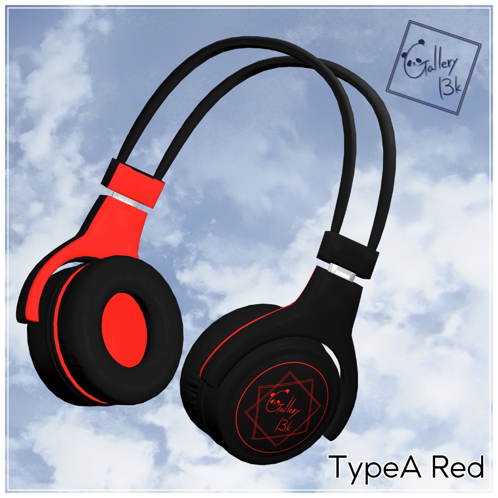 2Type Headphone 【VRC想定・MA設定済み】