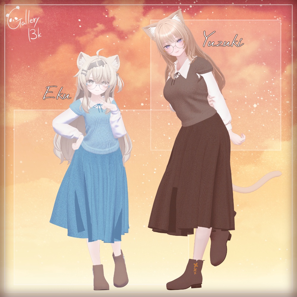 【アクセ・靴単品あり】Scent of Autumn【10アバター対応・MA設定済み】