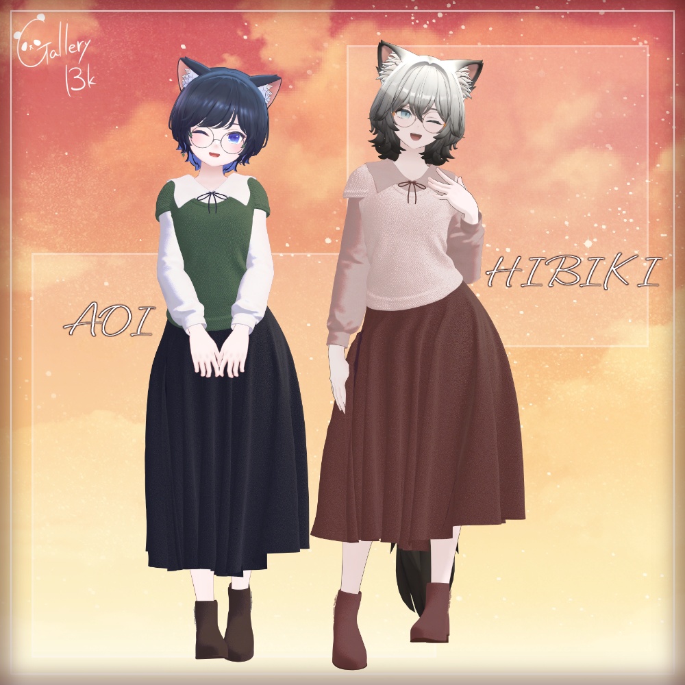 【アクセ・靴単品あり】Scent of Autumn【12アバター対応・MA設定済み】