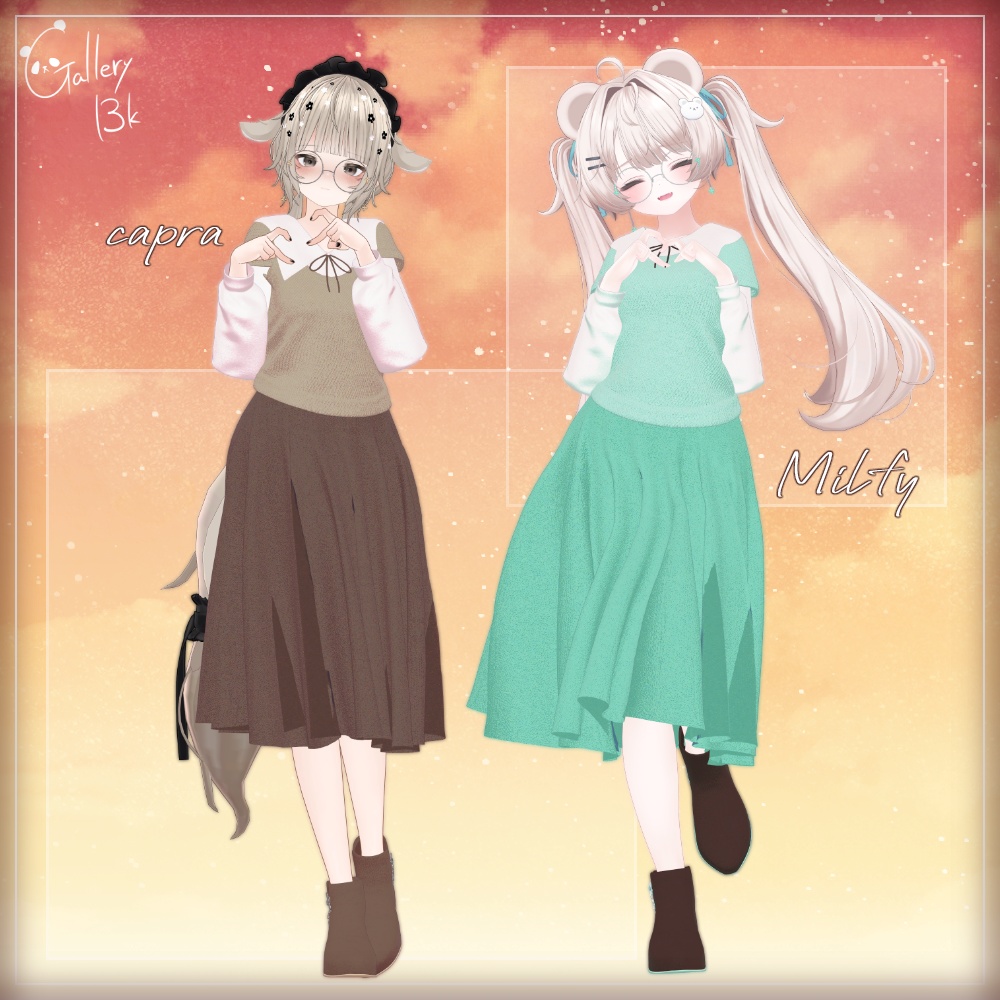 【アクセ・靴単品あり】Scent of Autumn【10アバター対応・MA設定済み】