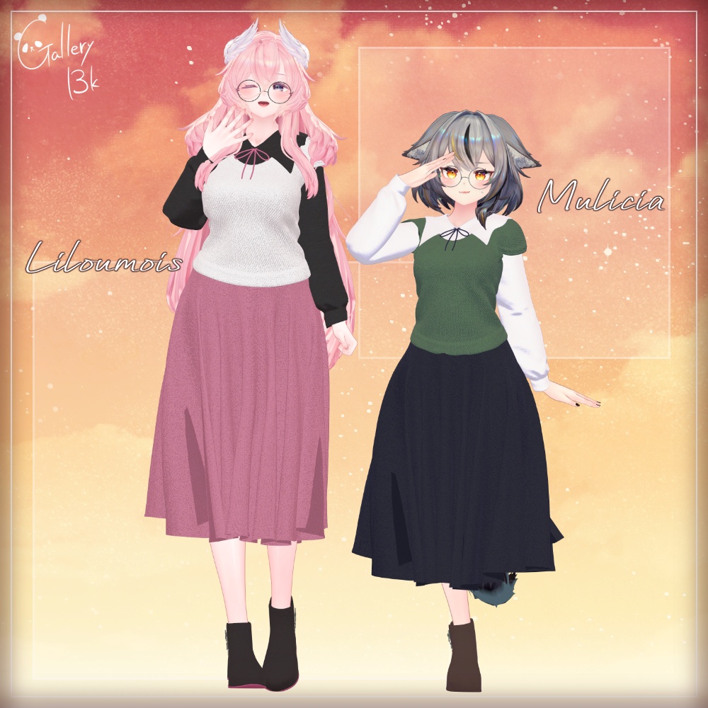 【アクセ・靴単品あり】Scent of Autumn【10アバター対応・MA設定済み】