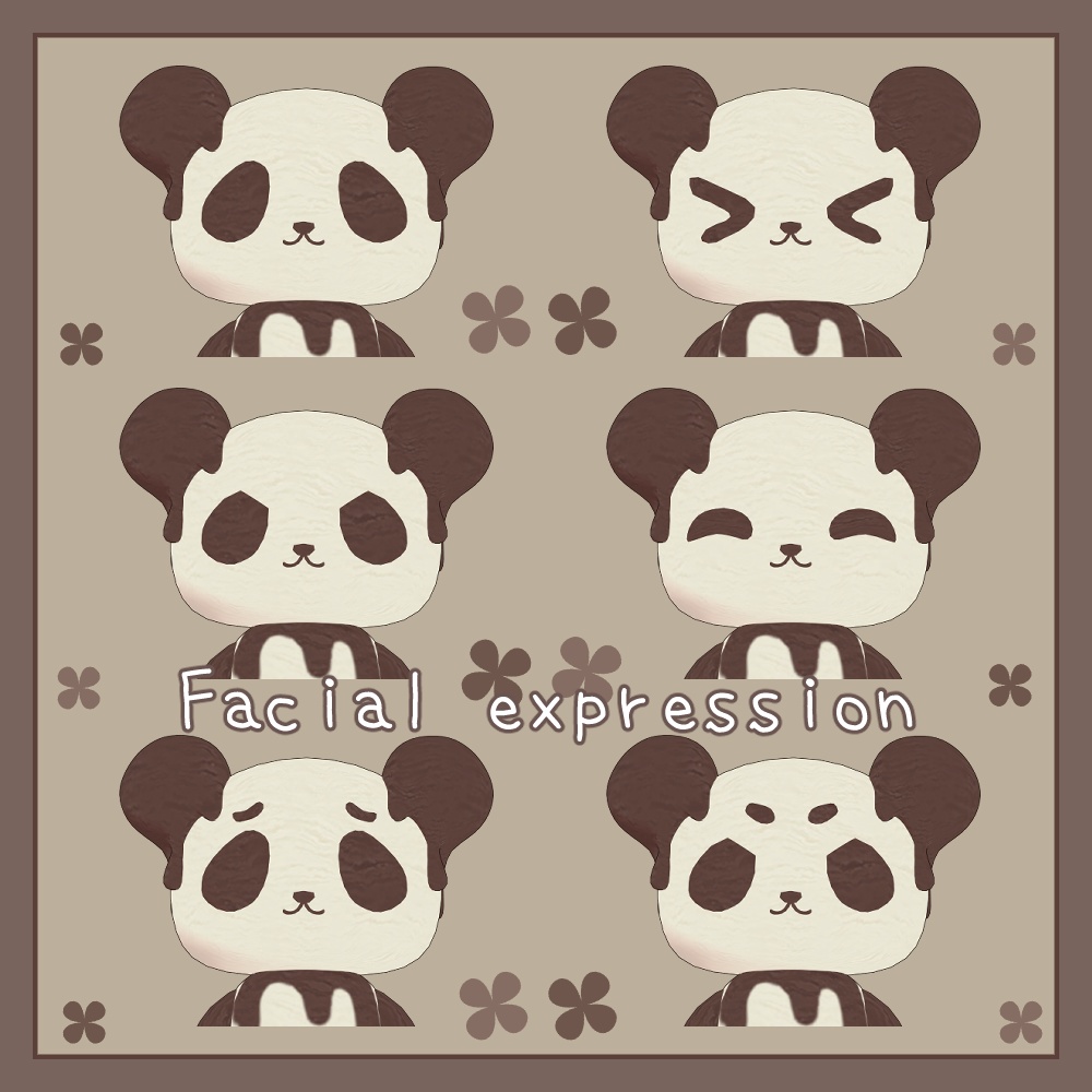 【セール中】あいすぱんだ IcePanda / オリジナル3Dモデル #あいすぱんだ3D