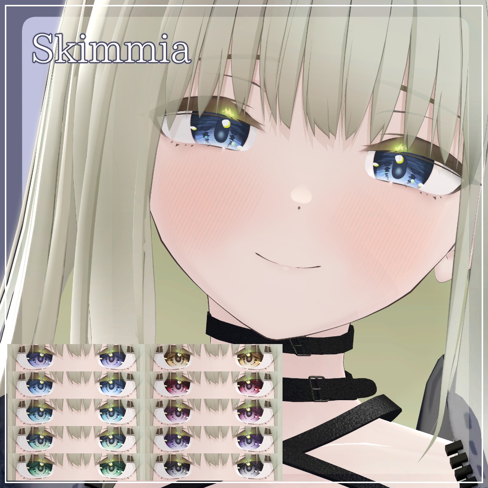 【19アバター対応】DawningEye【10色+オッドアイ10パターン】