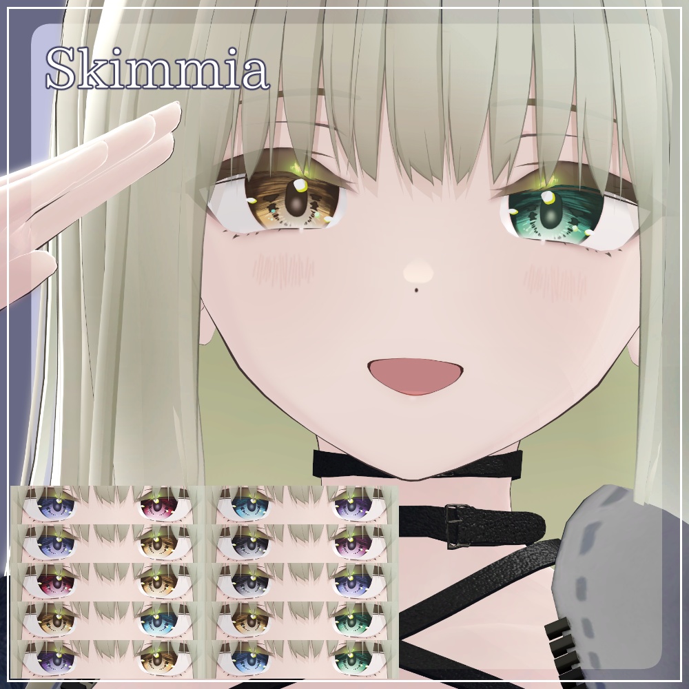 【19アバター対応】DawningEye【10色+オッドアイ10パターン】