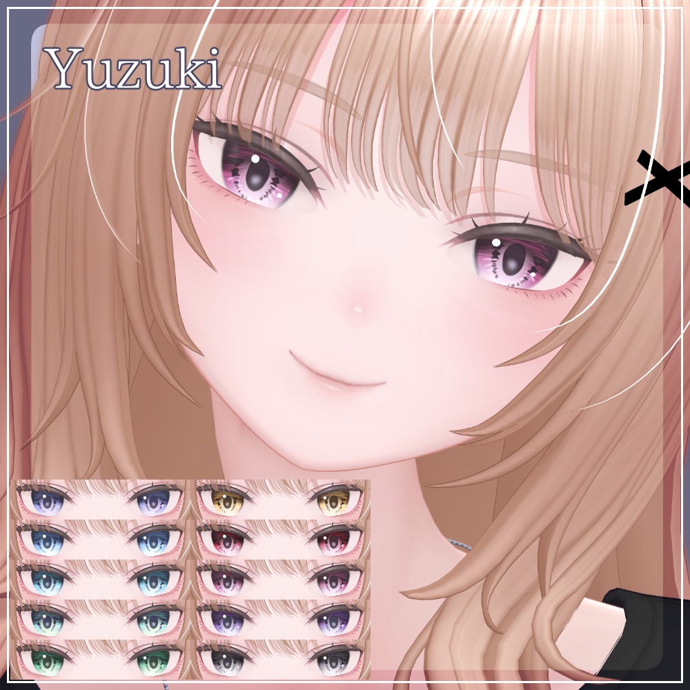 【19アバター対応】DawningEye【10色+オッドアイ10パターン】