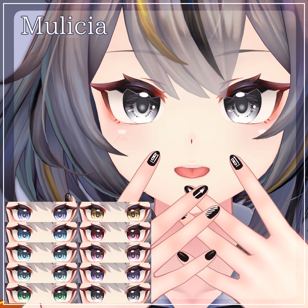 【27アバター対応】DawningEye【10色+オッドアイ10パターン】