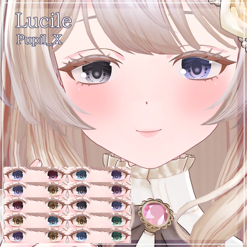 【29アバター対応】DawningEye【10色+オッドアイ10パターン】