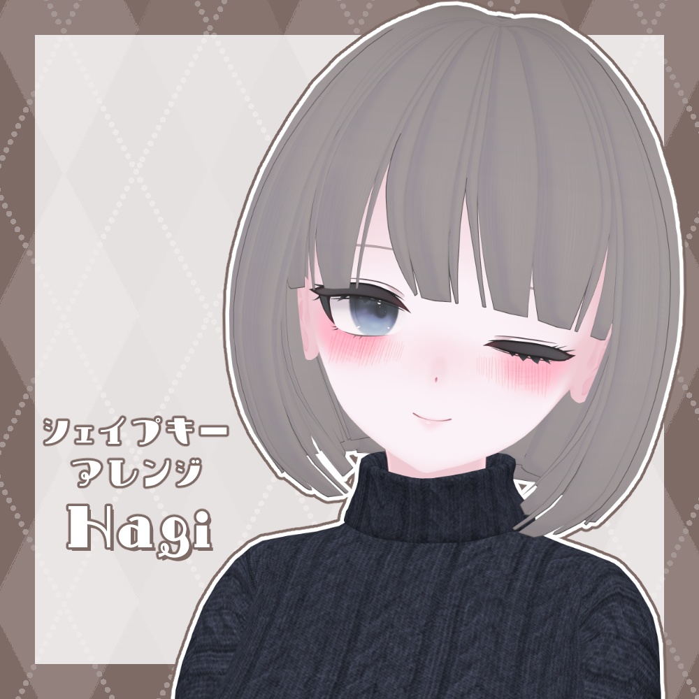 おかっぱKawaii!【29アバター対応髪型】