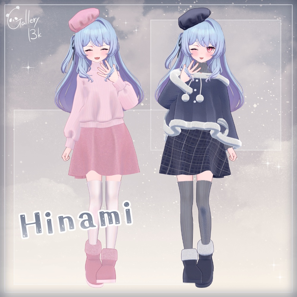 ふゆふわデートコーデ【15アバター/12素体対応・MA設定済み】