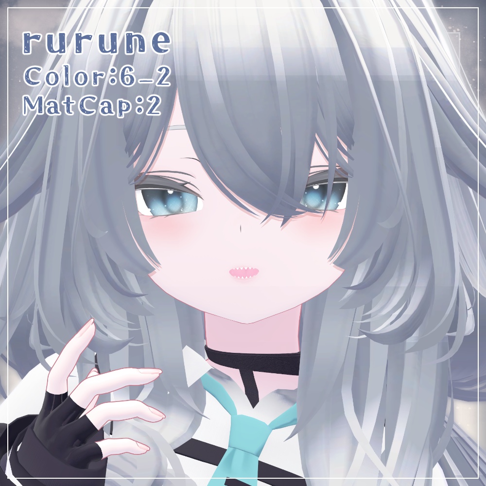 【複数アバター対応】glownebula EyeTexture【20Color/2MatCap】