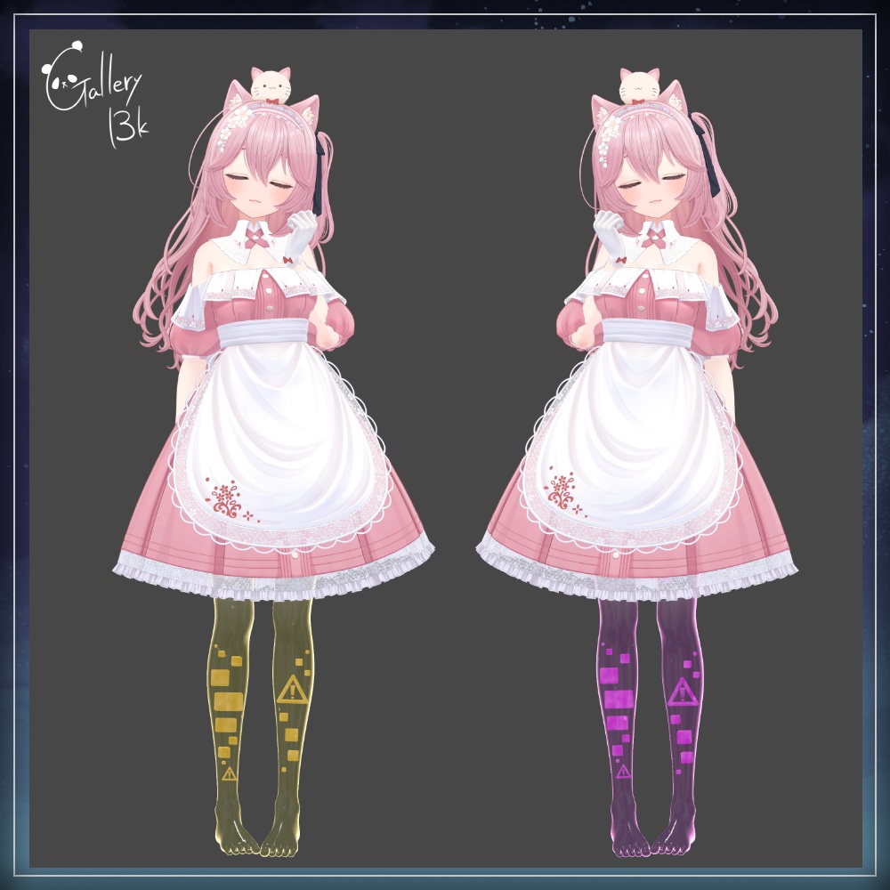 【15素体対応】ErrorLeg【Aquaglassコラボコンテンツ】