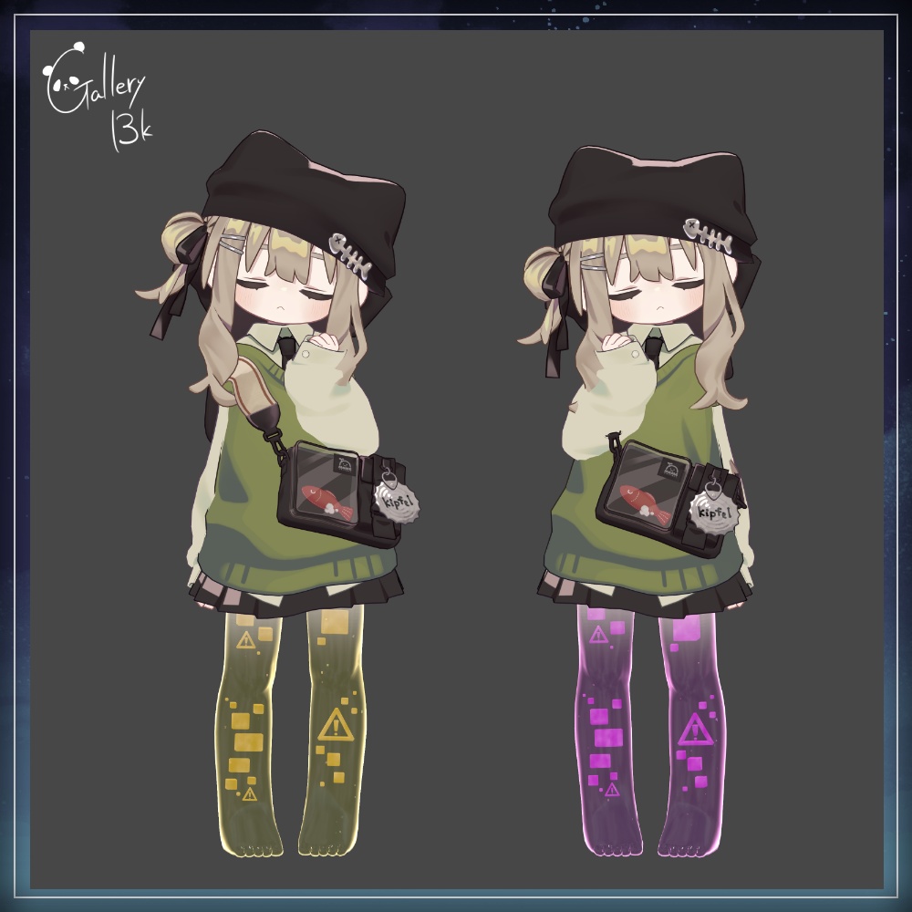 【15素体対応】ErrorLeg【Aquaglassコラボコンテンツ】