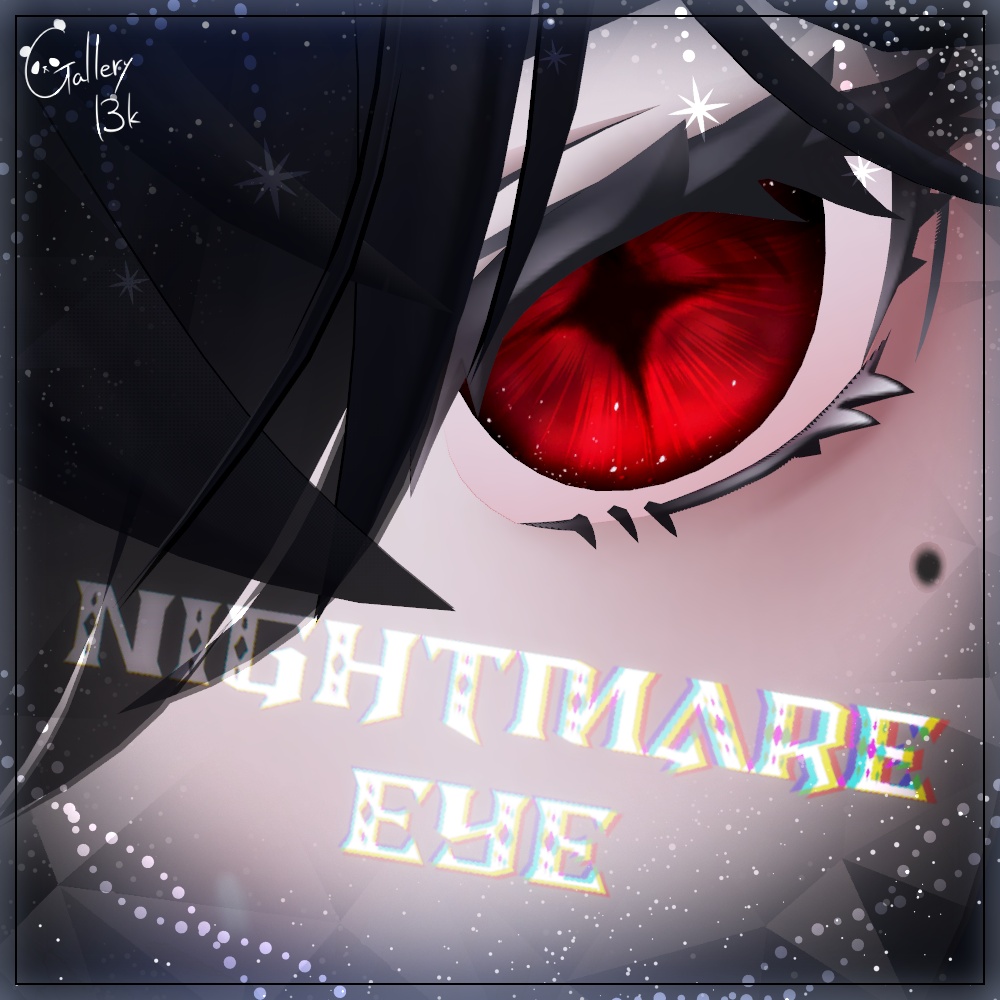 【11アバター対応】NightmareEye【clipありアイテクスチャ】