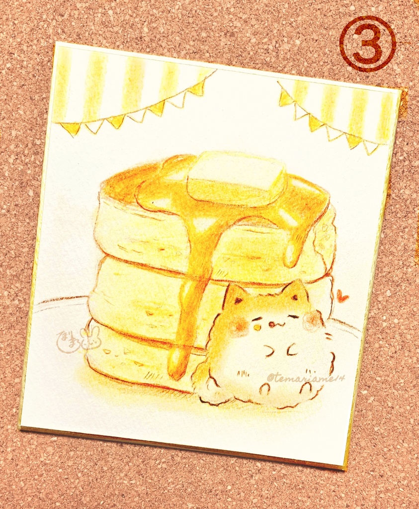 原画&めじるしチャーム(2個)セット