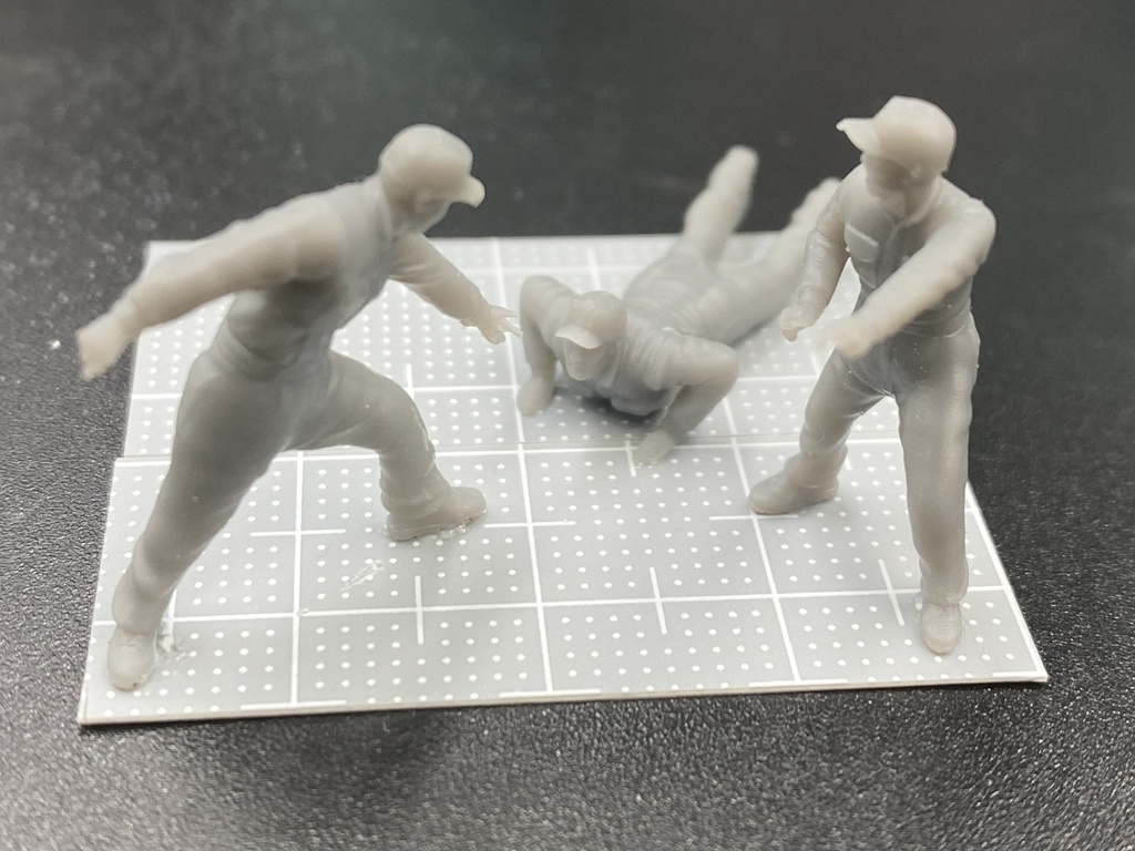 1/72 作業員パニックセットB