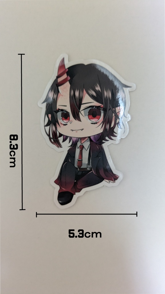 №2鬼鉄スマホステッカー