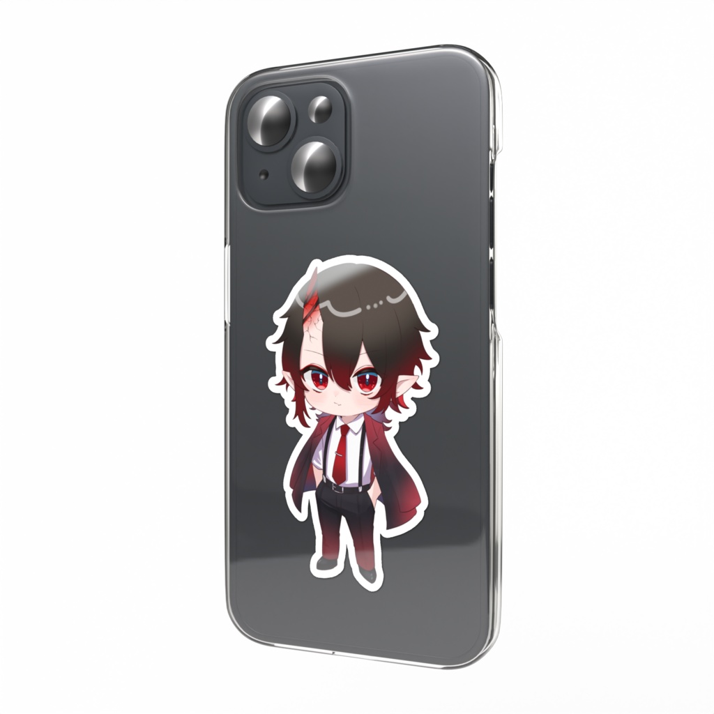 鬼鉄スマホステッカー