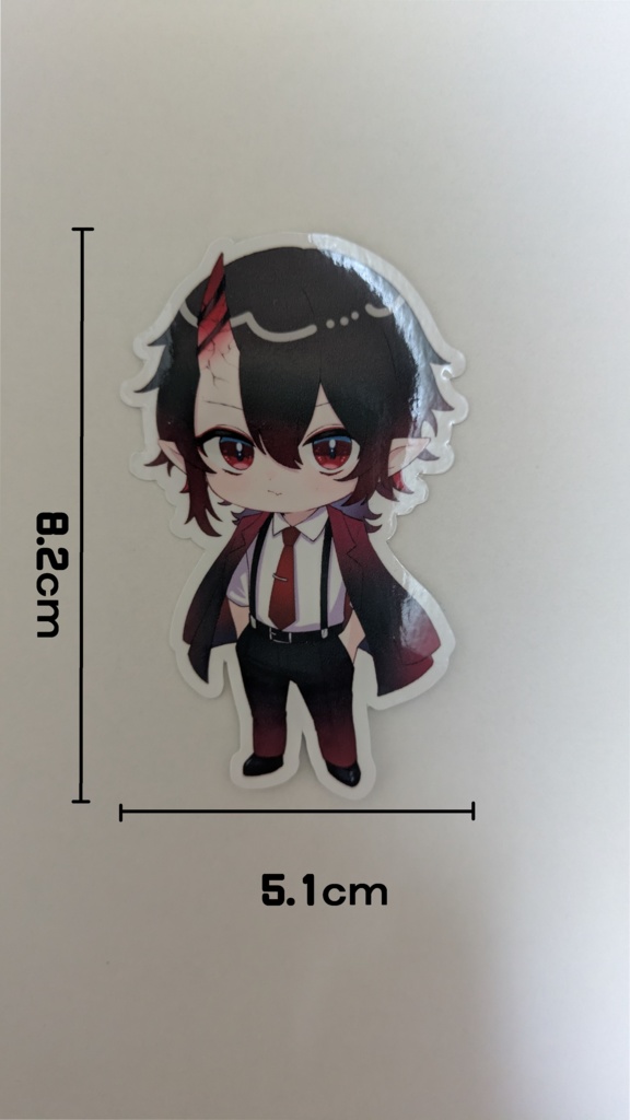 鬼鉄スマホステッカー