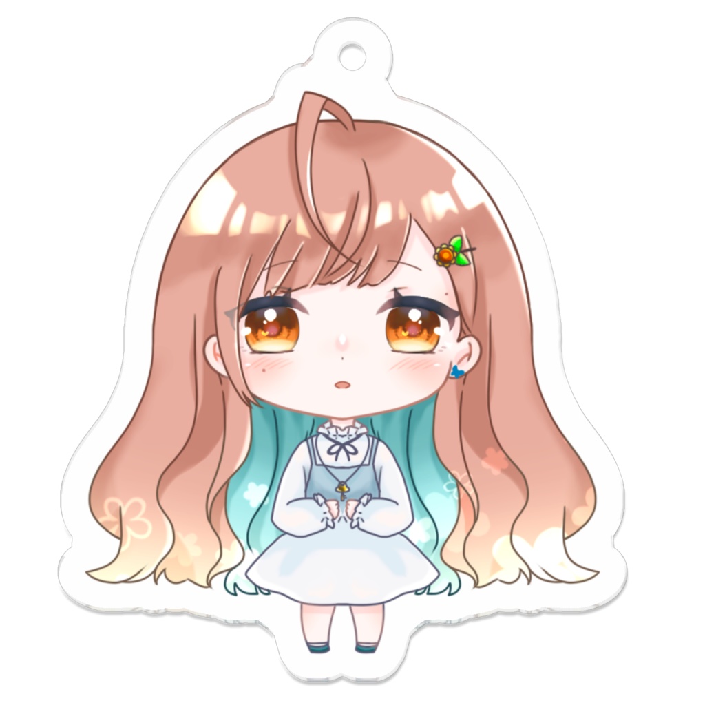 ゆらゆらアクリルキーホルダー
