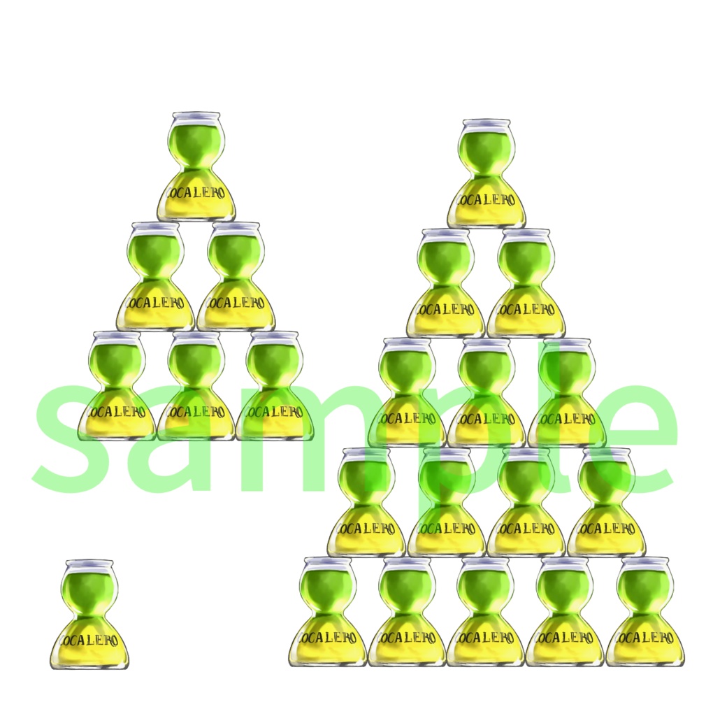 (商用利用可)パリピな酒飲み配信に!コカボム素材