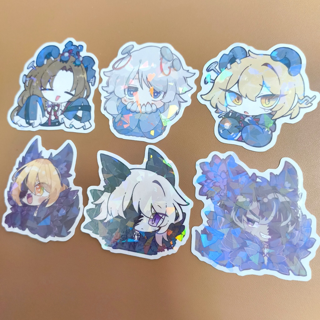 ステッカーセット【呪いの釘・電信柱】