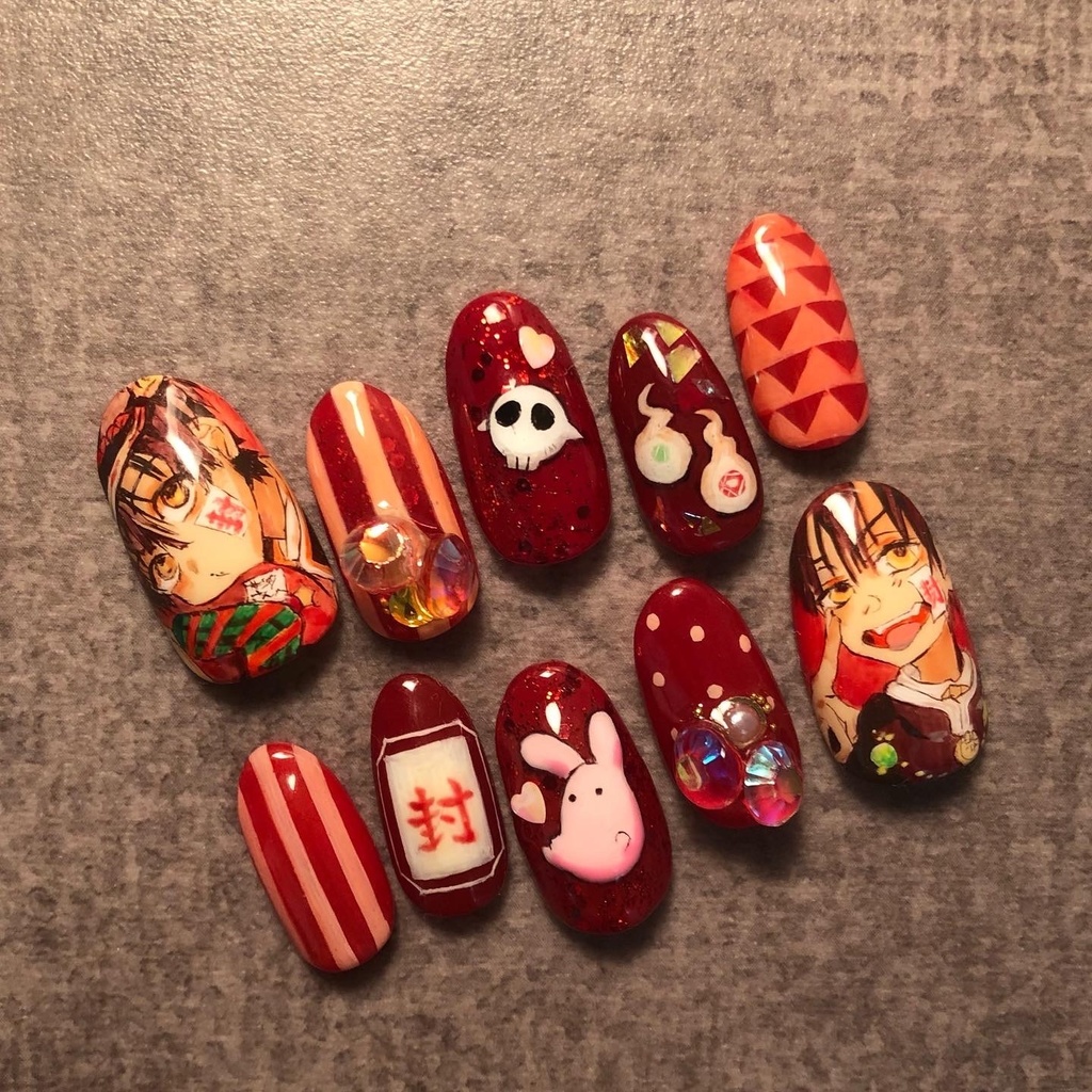 自縛少年花子くん ネイルチップ Gin3 Shop Booth