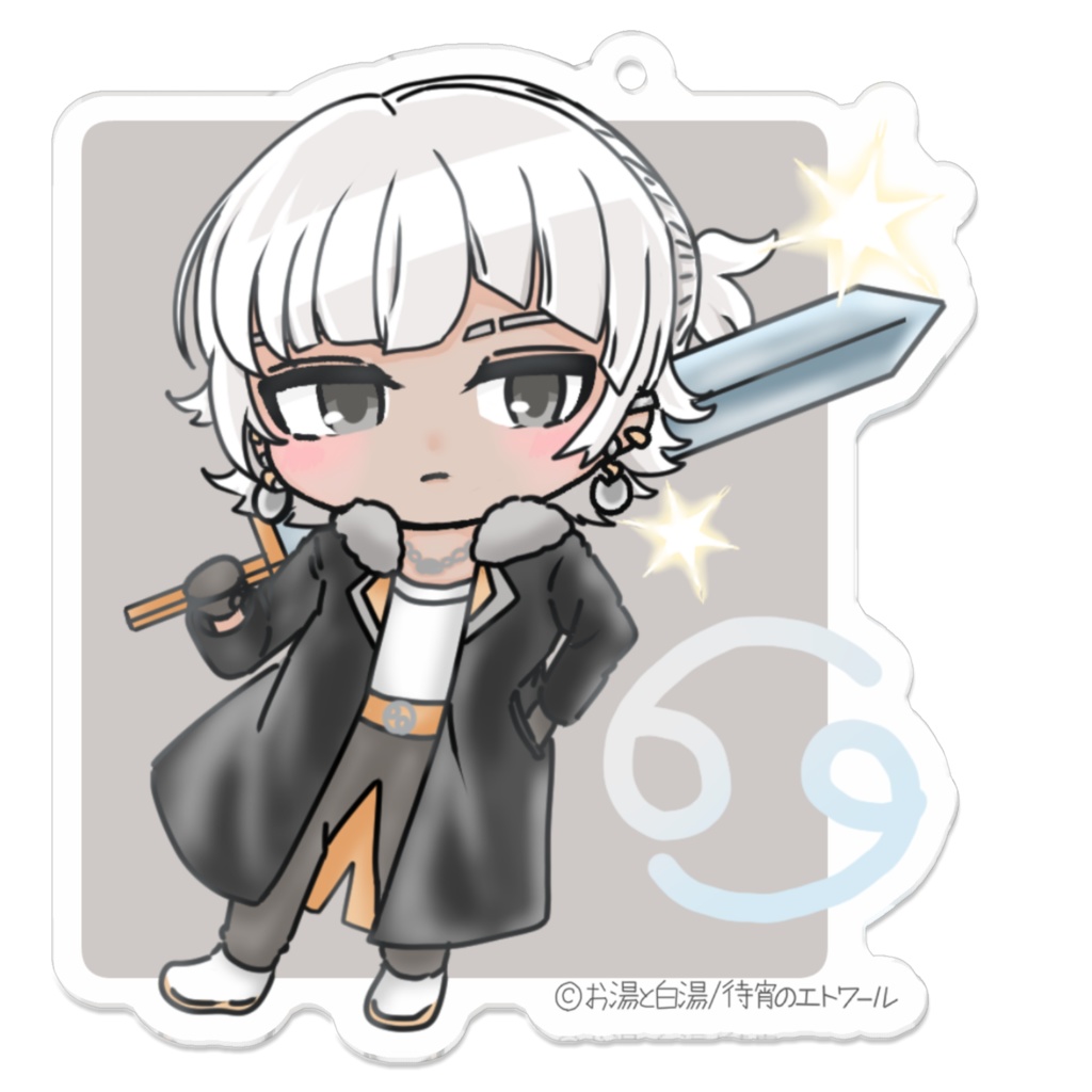 かに座 ルカ アクリルキーホルダー 【待宵のエトワール】