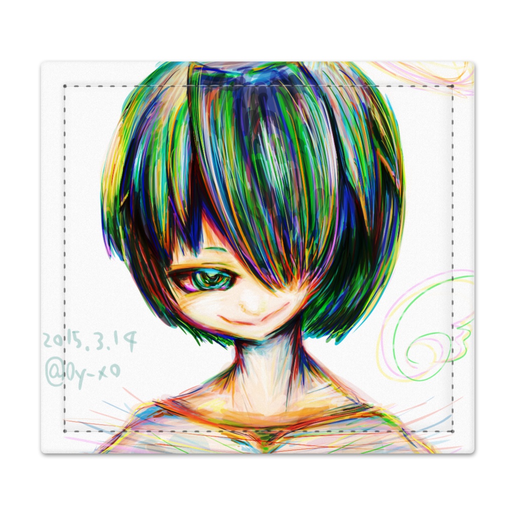 天使ちゃん捺印マット