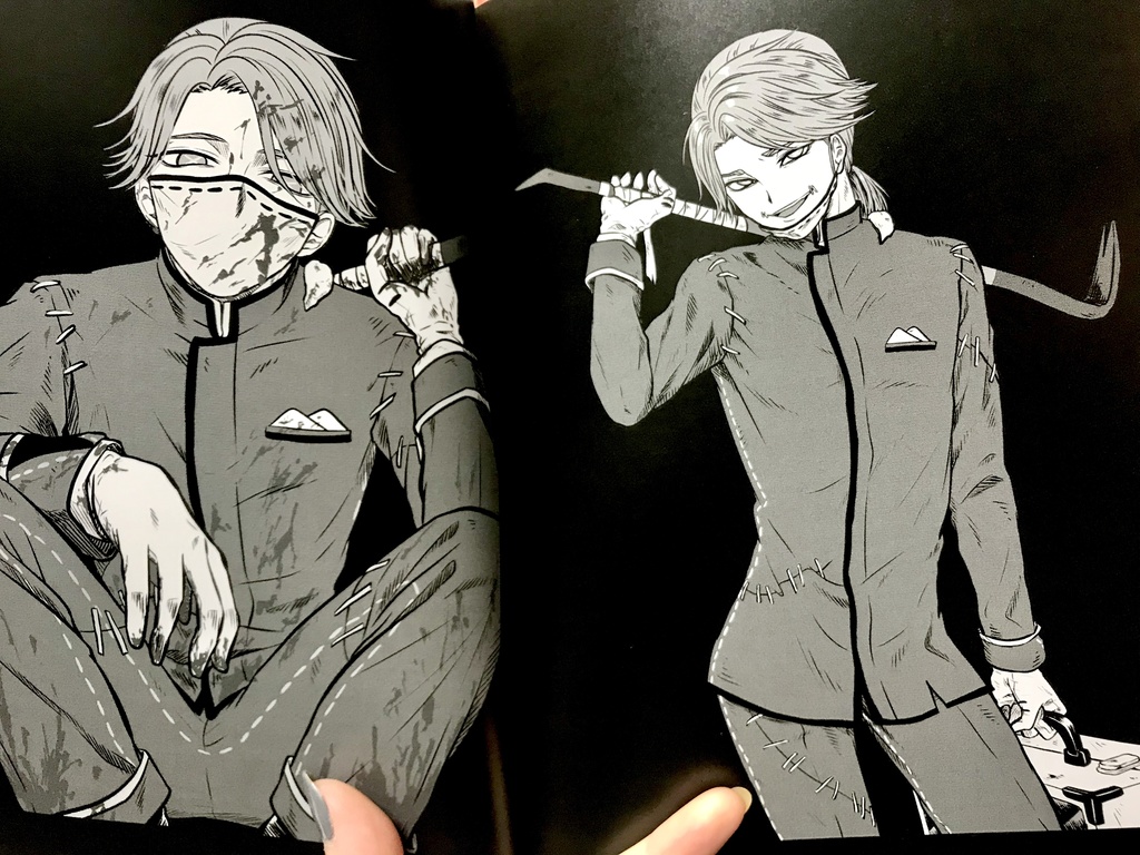 【第五人格】モノクロイラスト集「Bon voyage…」