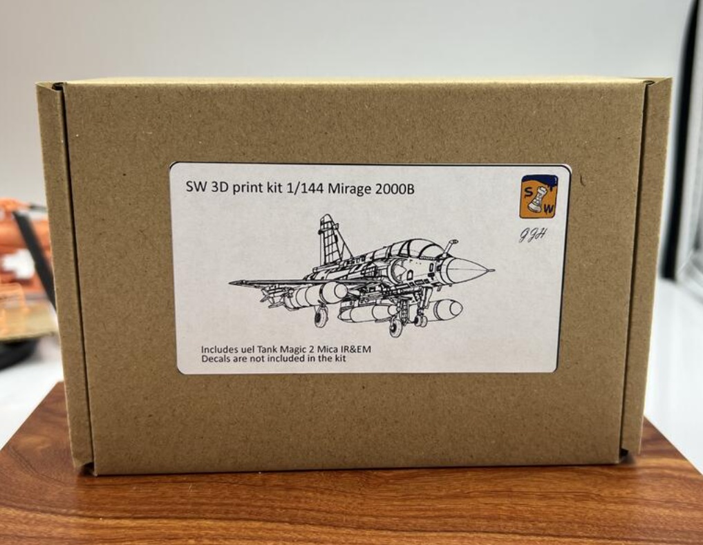 1/144 Mirage 2000 B ミラージュ2000 B 戦闘機 含む水転写デカール