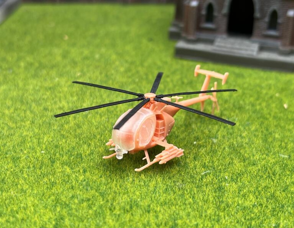 NO.1341 1/144 AH-6M Killer Egg hellfire missile 攻撃ヘリコプター