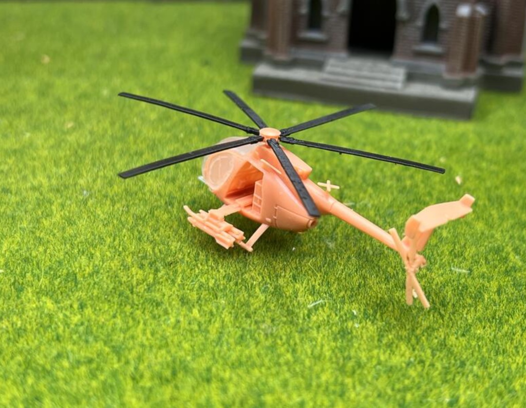 NO.1341 1/144 AH-6M Killer Egg hellfire missile 攻撃ヘリコプター