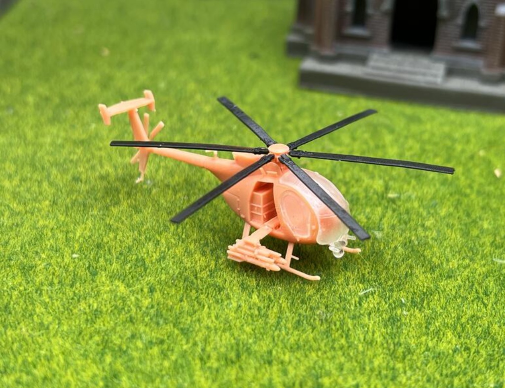 NO.1341 1/144 AH-6M Killer Egg hellfire missile 攻撃ヘリコプター