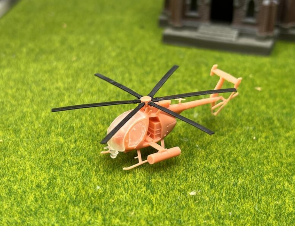 NO.1339 1/144 AH-6M Killer Egg M247 攻撃ヘリコプター
