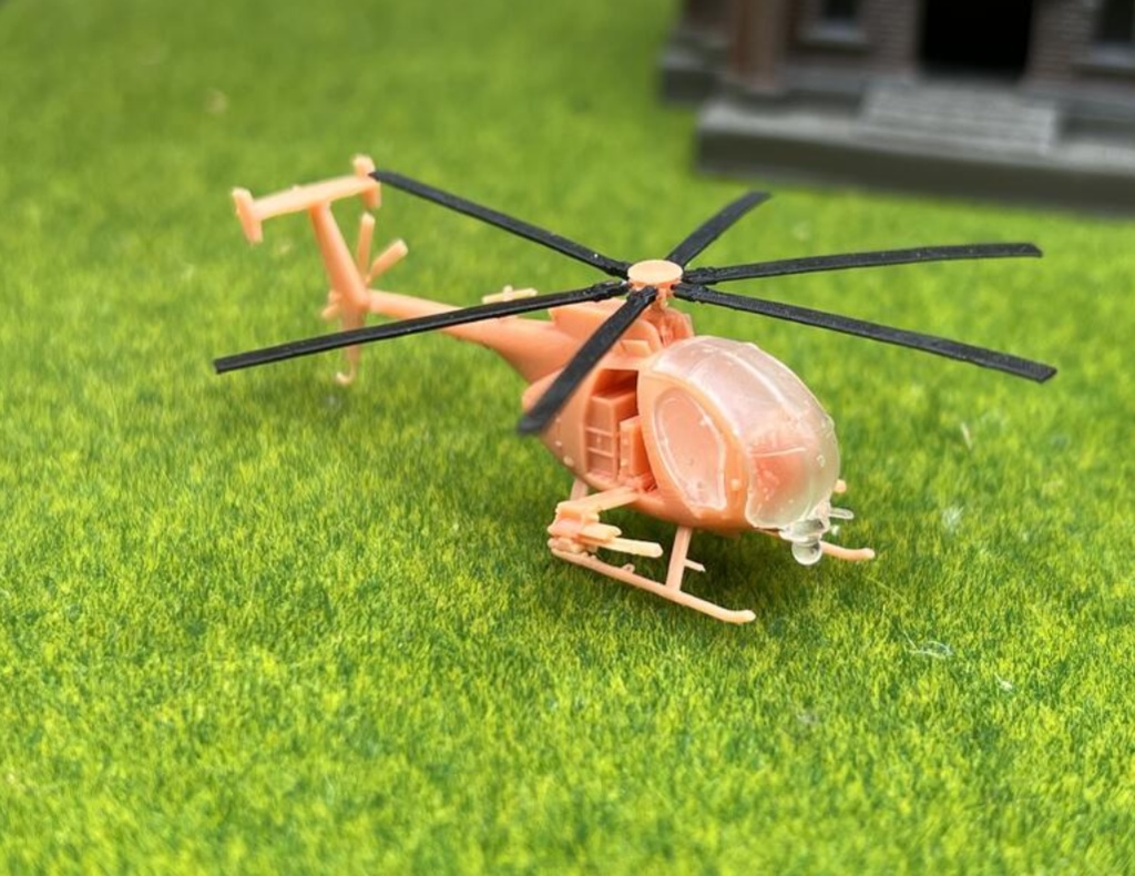 NO.1337 1/144 AH-6M Killer Egg GAU-19 攻撃ヘリコプター