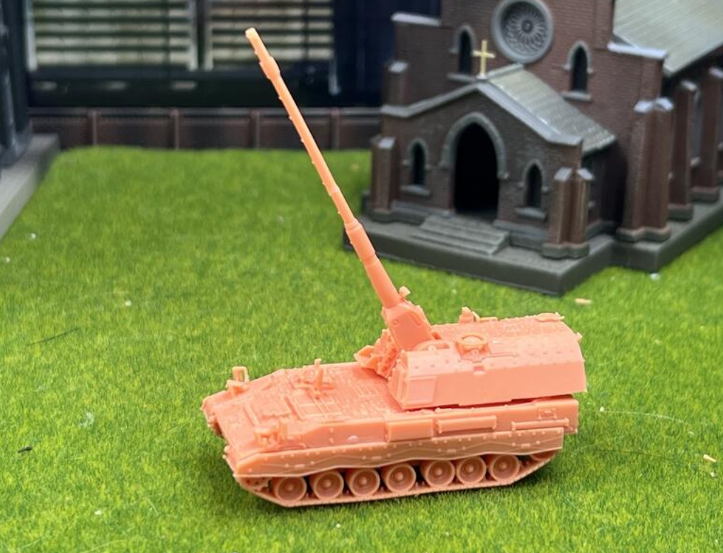 NO.1405 1/144 Panzerhaubitze 2000 PzH2000自走榴弾砲