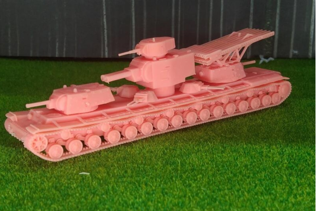 NO.480 1/144 架空戰車 KV-6