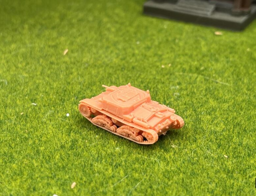 1360 1/144 CARRO COMMANDO M40 13.2MM機関銃 装甲指揮車