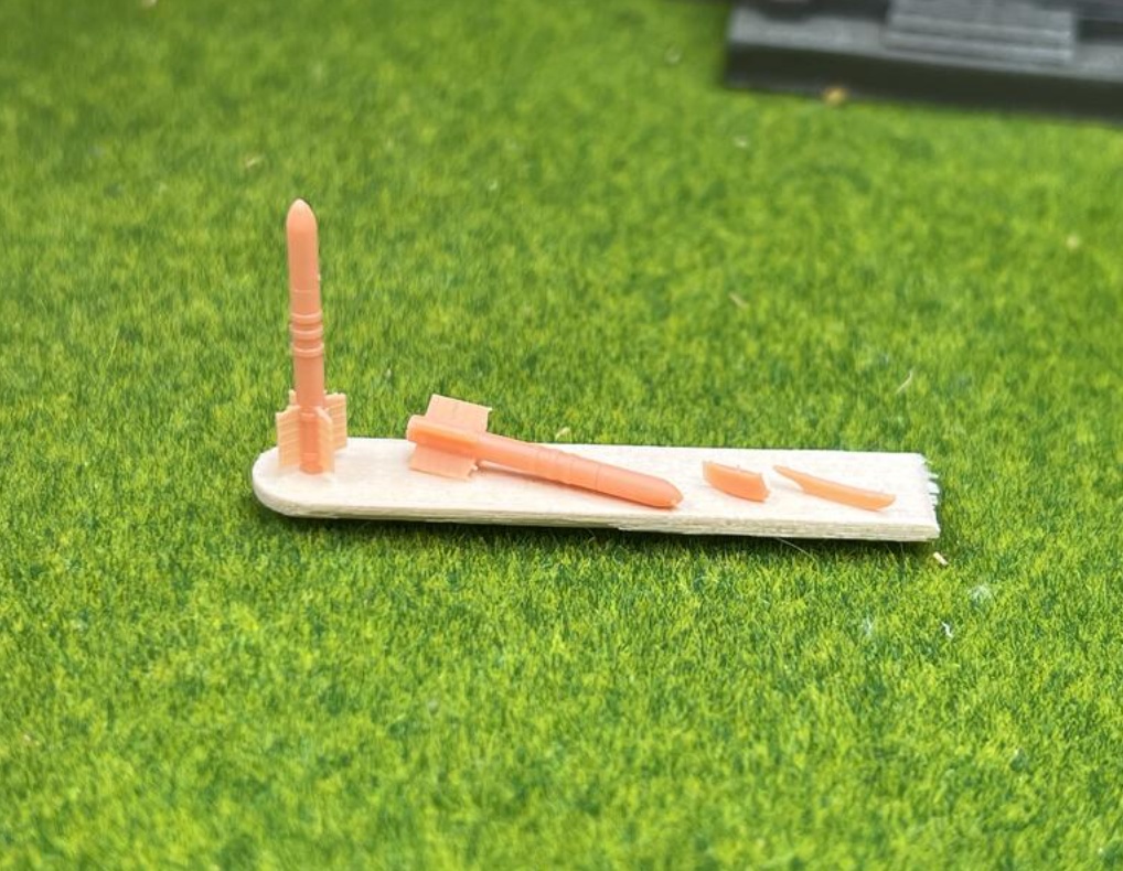 1317 1/144 Tiny Tim rocket タイニー・ティム  ロケット弾 4枚入