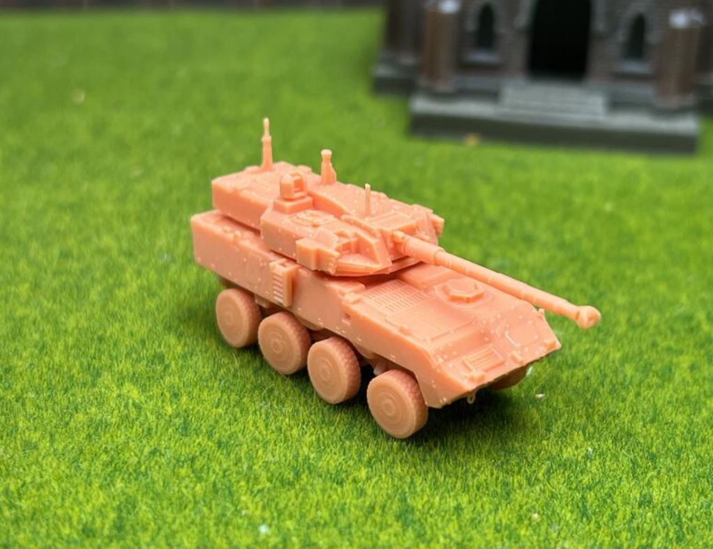 1302 1/144 Pandur 8x8 105mm Cockerill 3105 パンデュール機動砲車