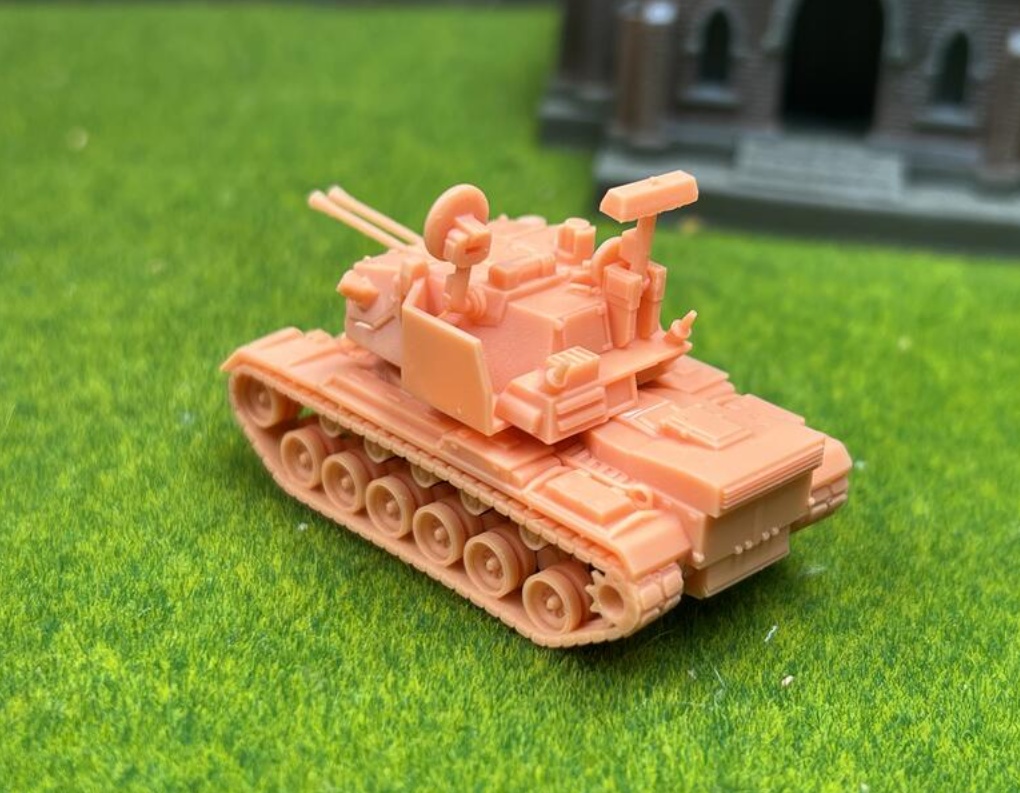 1300 1/144 M247サージェント・ヨーク 自走式対空砲