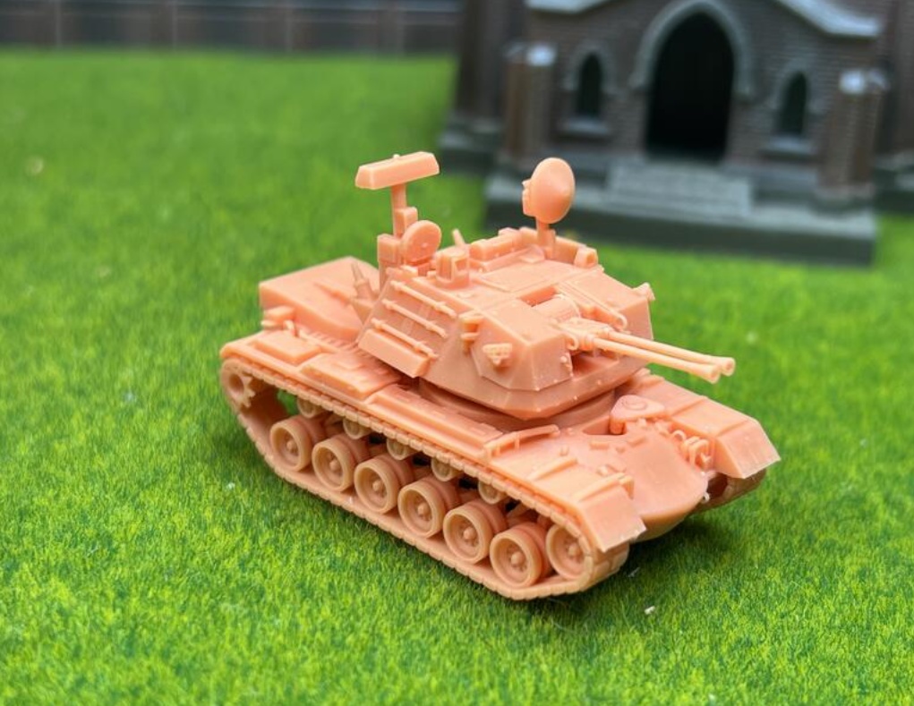 1300 1/144 M247サージェント・ヨーク 自走式対空砲