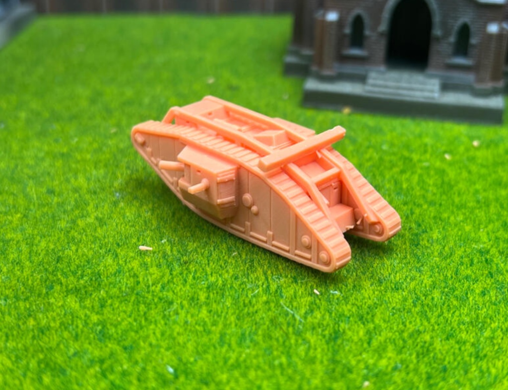 1297 1/144 マーク IV 戦車 雄型