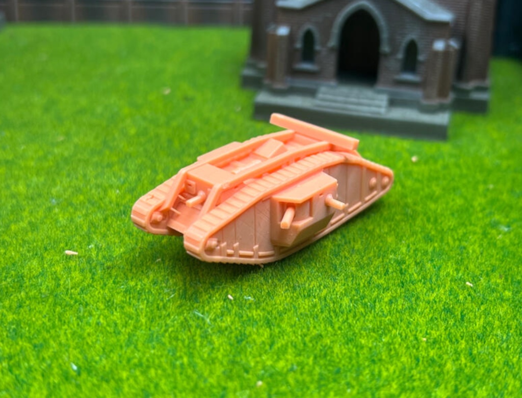 1297 1/144 マーク IV 戦車 雄型