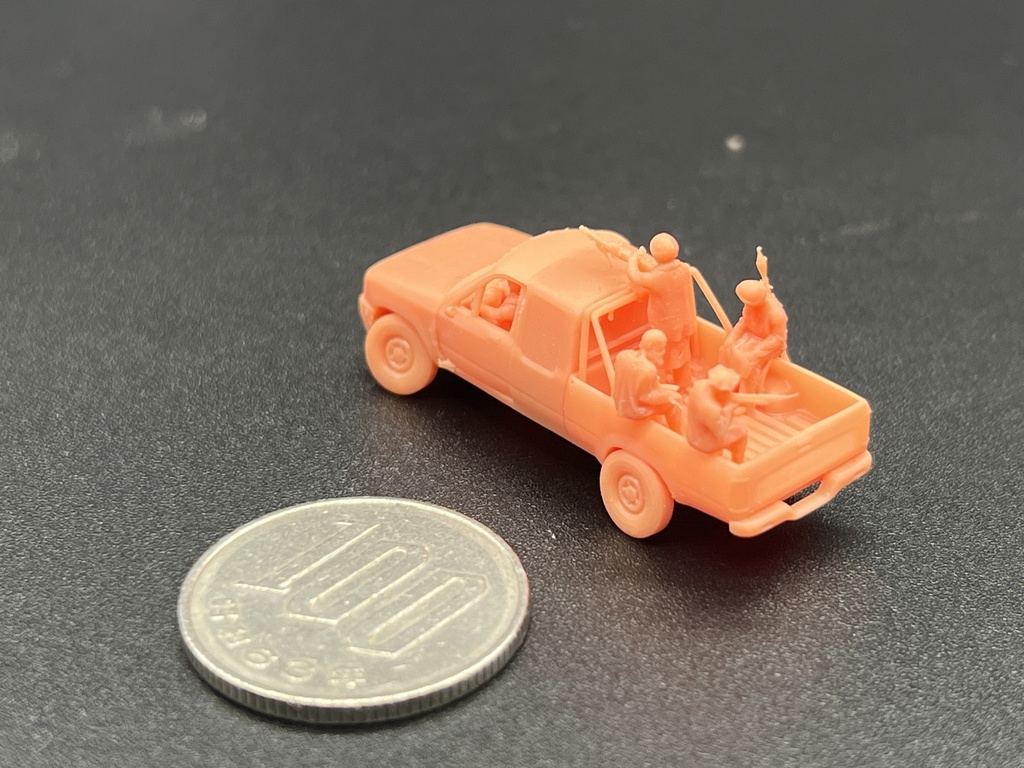 1469 1/144中東 真主の愛の戦士 トラック機動部隊