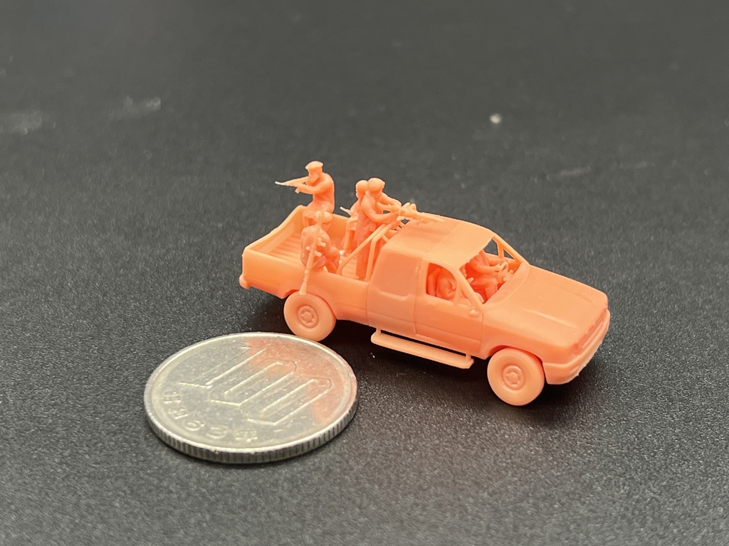 1469 1/144中東 真主の愛の戦士 トラック機動部隊