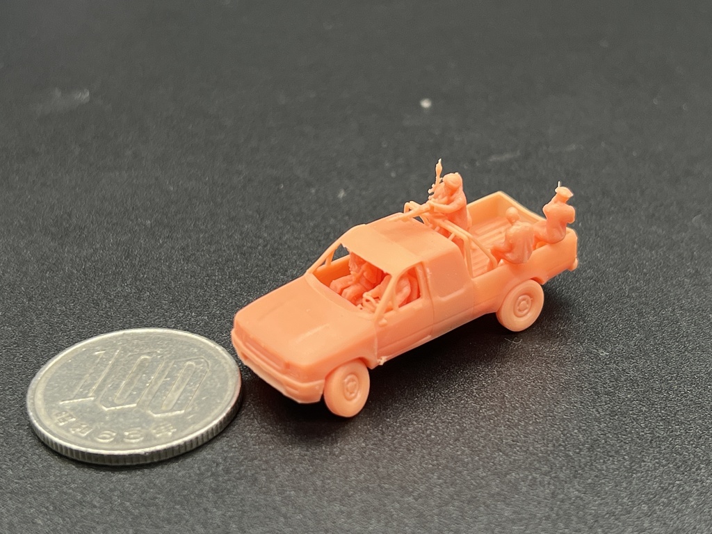 1469 1/144中東 真主の愛の戦士 トラック機動部隊