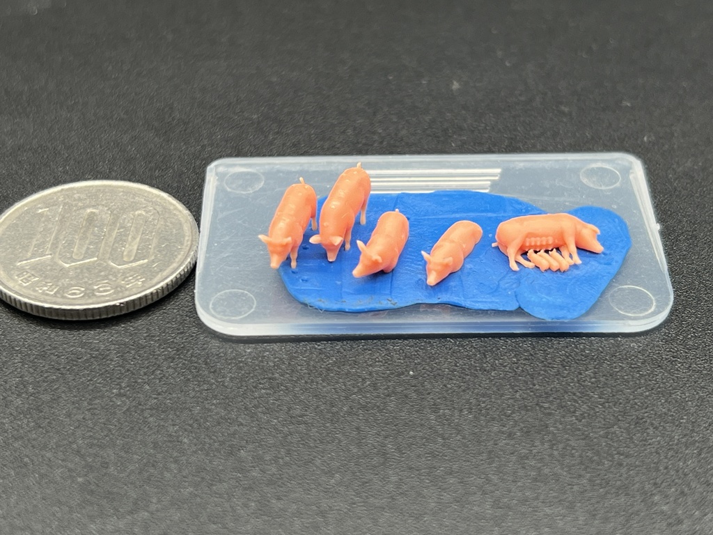 1470 1/144 動物 家畜 豚